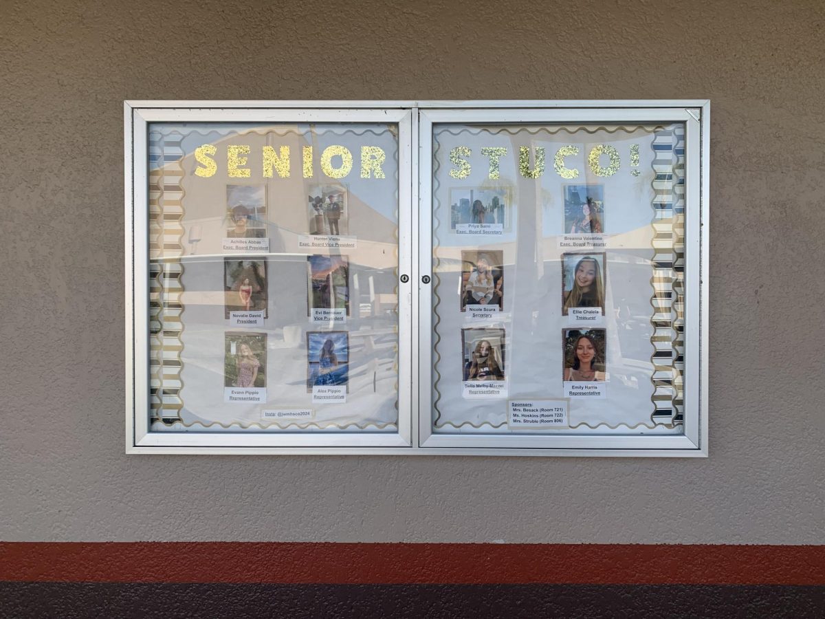 On the back of the front office, students can find galleries of each class and their Student Council members. Each member has a photo and information on what their position is. Check out the galleries to learn more information about who represents your class!